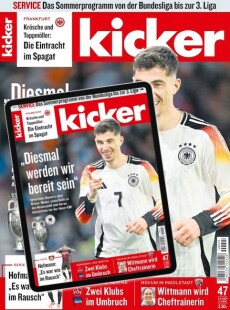 Cover von kicker Print + eMagazine plus